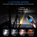 Hot Jual USB Mountain Road Road Bike Light dan lampu depan lampu depan lampu depan dengan odometer speedometer basikal
